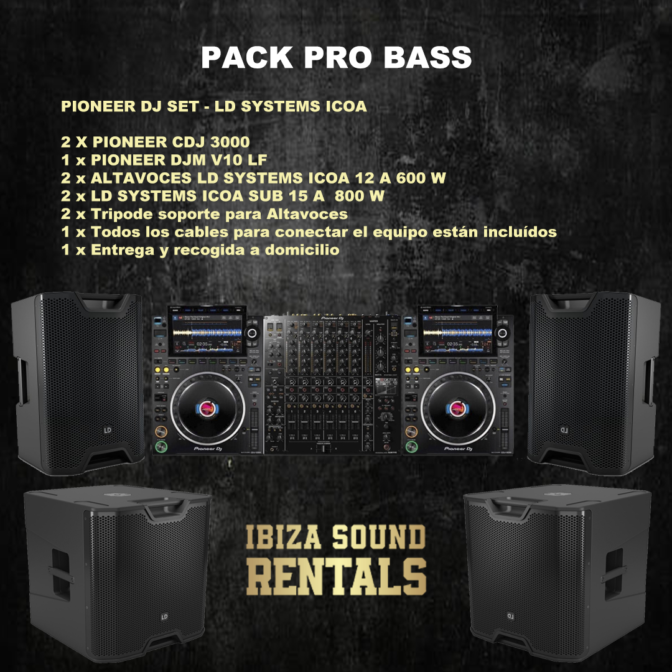 PACK PRO BASS