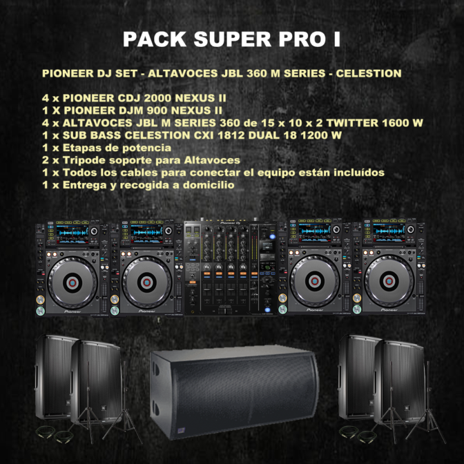 PACK SUPER PRO I