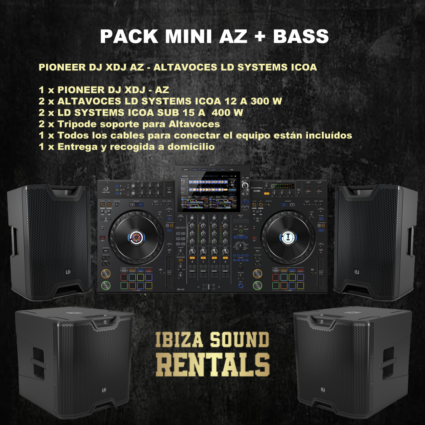 PACK MINI AZ + BASS