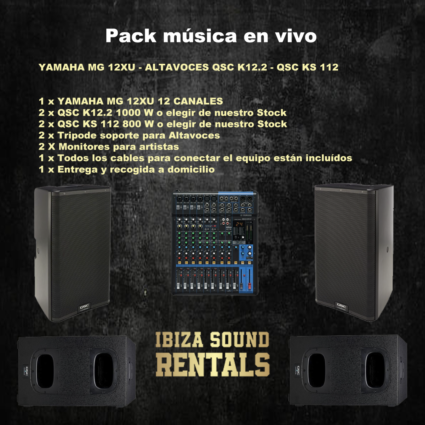 PACK MUSICA EN VIVO