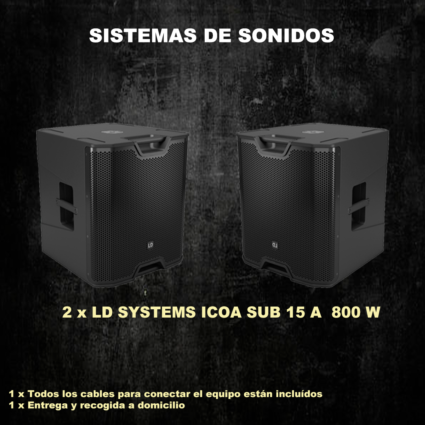 LD SYSTEMS ICOA SUB 15 A
