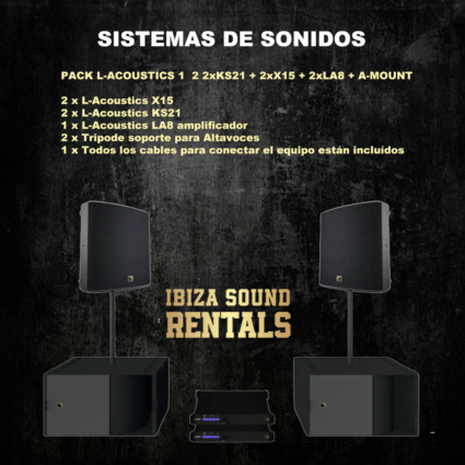 PACK L-ACOUSTICS 1