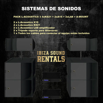PACK L-ACOUSTICS 3
